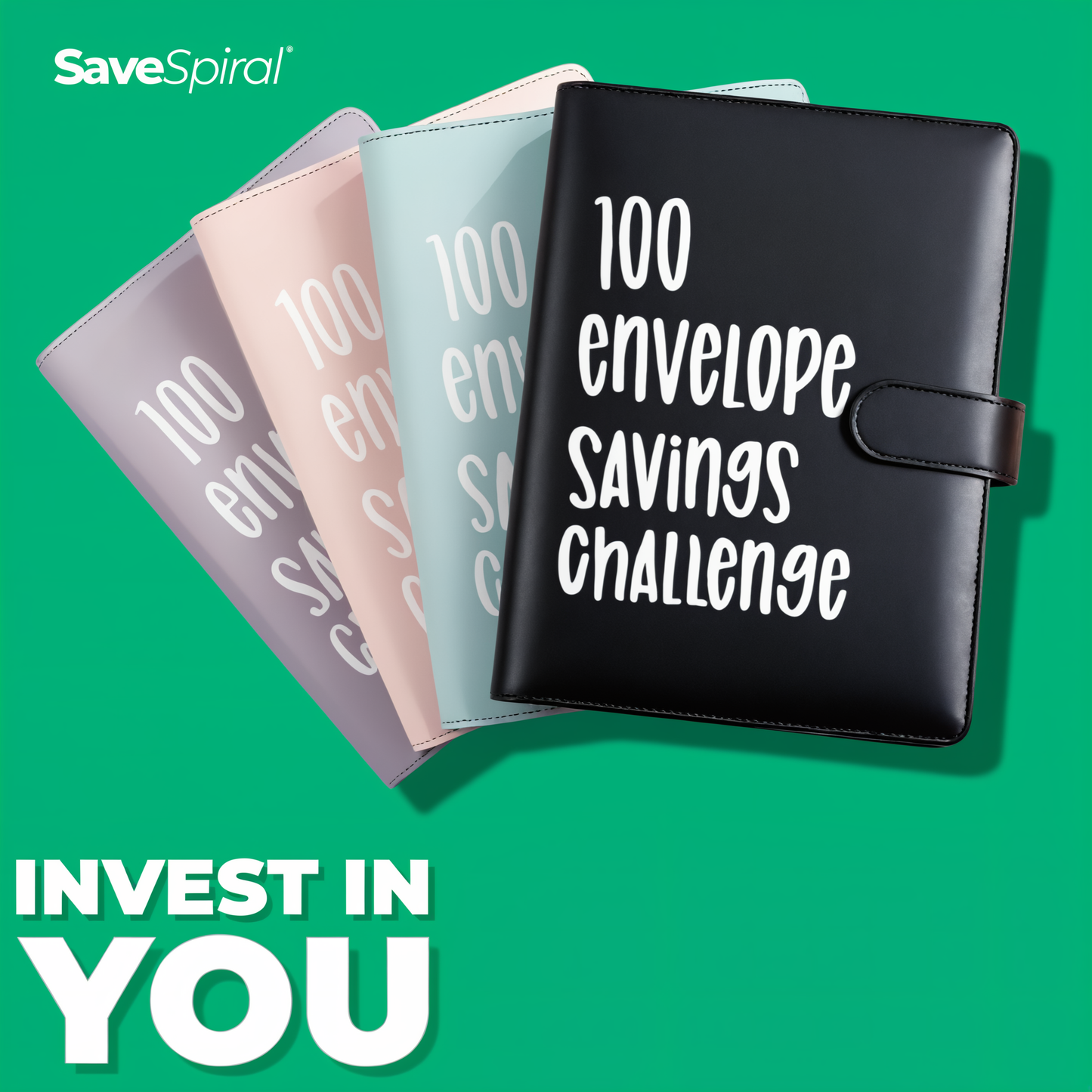 SaveSpiral® - 100 Envelope Challenge